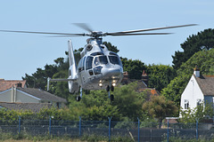M-HELI arriving at Solent Airport (3) - 4 July 2019