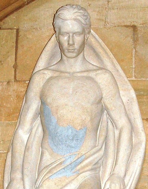 Rory Young's 'Millennium Pilgrim', Southwell Minster, Nottinghamshire