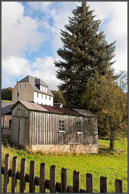 HFF - alter Schuppen in Weißbach