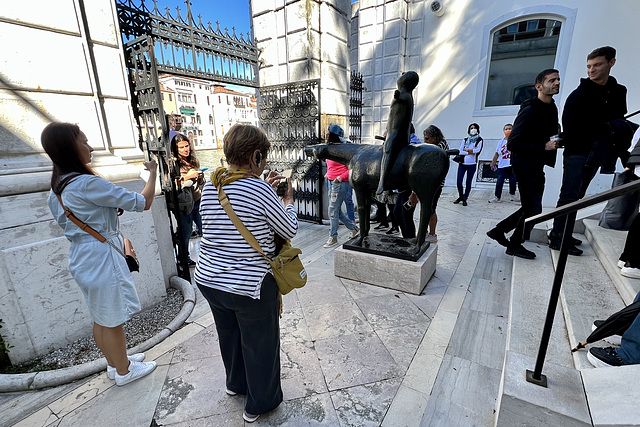 Venice 2022 – Peggy Guggenheim Collection – Canal entrance
