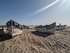 Barques de pêche au repos / Fishing rowboat resting