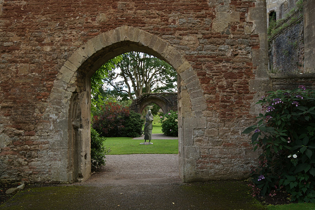 Sculpture In The Bishop's Palace Gardens