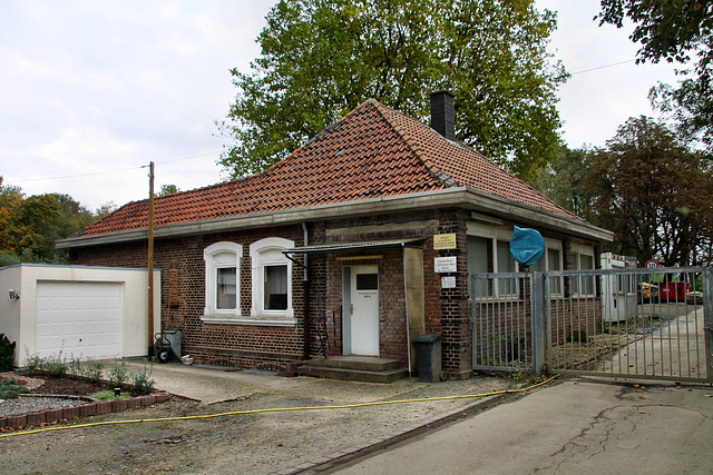 Ehem. Pförtnerhaus der Schachtanlage Ewald 5 (Herten) / 17.10.2020