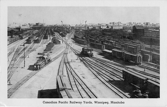 5998. Canadian Pacific Railway Yards, Winnipeg, Manitoba