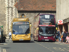 DSCF6648 Reading Buses 429 (YN14 MXY) and 753 (YX64 VRN) - 5 Apr 2017