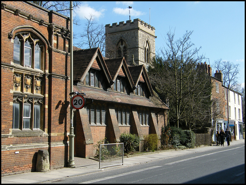 church hall and church