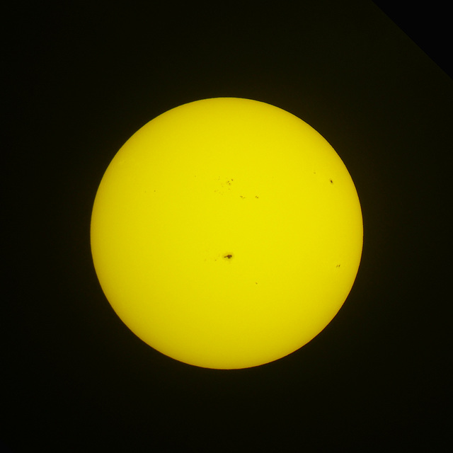 a lot of sunspots these days