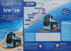 Konectbus/Hedingham/Chambers 'Clacton Breeze' timetable Summer 2024 (P1180319)