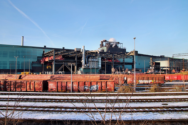 Hüttenwerke Krupp Mannesmann, Blasstahlwerk (Duisburg-Hüttenheim) / 20.01.2024