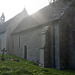 eaton hastings, berks,c12 church extended c13 but later shrinking again,porch c20