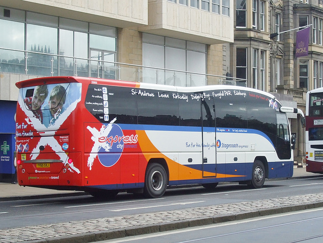 DSCF7393 Stagecoach Fife YY65 SXJ in Edinburgh - 8 May 2017