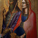 Saint Jean-Baptiste et Sainte Madeleine - Peinture sur bois d'Angélo Puccinelli - Musée du Petit Palais à Avignon .