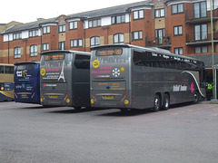 DSCF2653 Oxford Bus Company (City of Oxford Motor Services) CF14 OXF, OX15 BUS and X90 OXD in Oxford - 27 Feb 2016