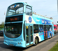 Konectbus/Hedingham/Chambers 502 (LF52 ZNE) at East Dereham - 12 May 2024 (P1180185)