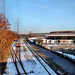 Gleisanlage am ThyssenKrupp-Warmbandwerk (Duisburg-Hüttenheim) / 20.01.2024