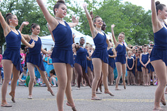 Studio South Dancers at Spring Festival.... (grand daughter in center)    2017