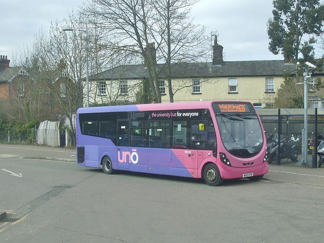 DSCF0851 Unō WS53 (MX12 CFN) in Hitchin - 23 Feb 2018