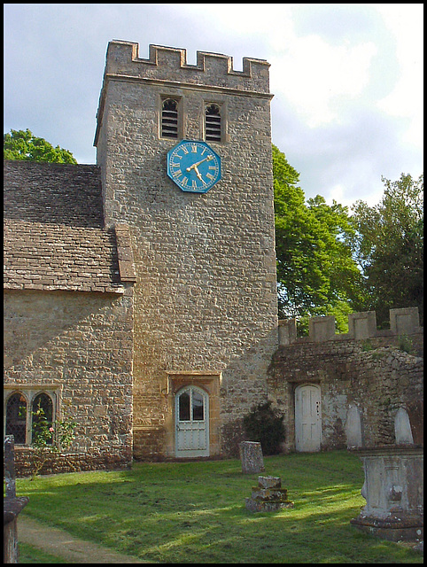 All Saints clock