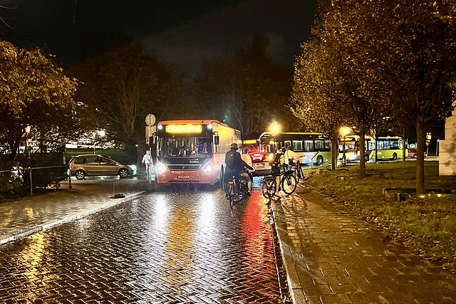 Buses on diversion