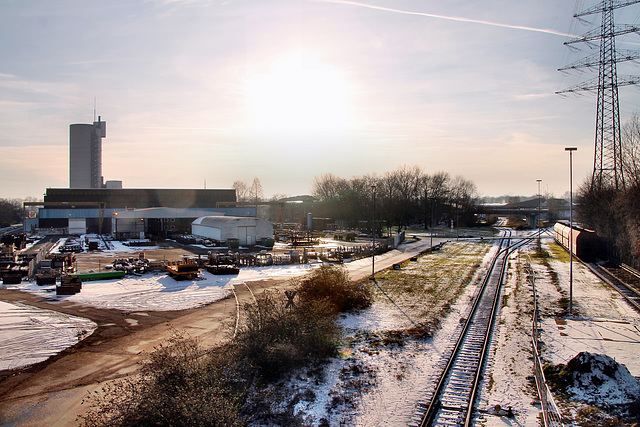 Industriegebiet nahe HKM (Duisburg-Hüttenheim) / 20.01.2024