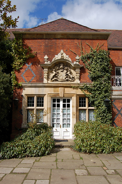 Detail of Remaining Wing of demolished country house, Easton Lodge, Little Easton, Essex