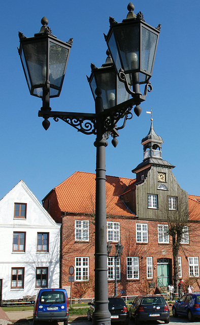 Am Hafen in Tönning/ Schleswig-Holstein