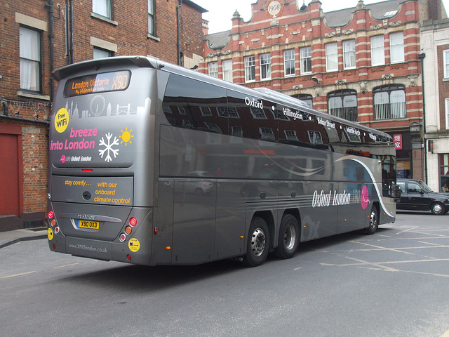 DSCF2658 Oxford Bus Company (City of Oxford Motor Services) X90 OXD in Oxford - 27 Feb 2016