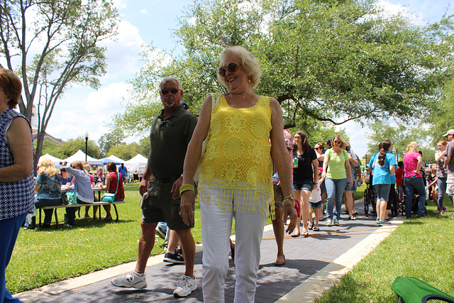 view across the park at our Spring Festival..   2017  (Fun, Food, Friends, fellowship)