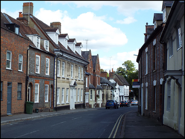 down Wallingford High Street