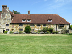 michelham priory, sussex   (51)c13 refectory seen from the south seen from the south