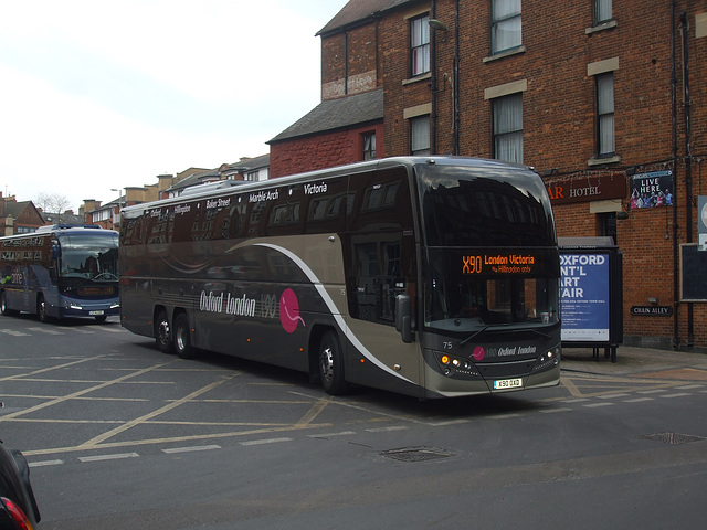 DSCF2662 Oxford Bus Company (City of Oxford Motor Services) X90 OXD in Oxford - 27 Feb 2016 DSCF2662 Oxford Bus Company (City of Oxford Motor Services) X90 OXD in Oxford - 27 Feb 2016