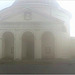 Misty portico