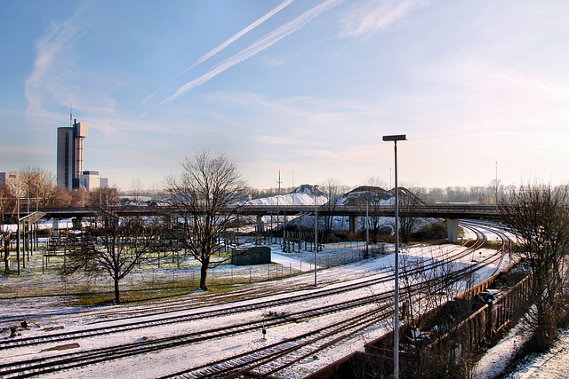 Hüttenwerke Krupp Mannesmann, Werksbahn (Duisburg-Hüttenheim) / 20.01.2024