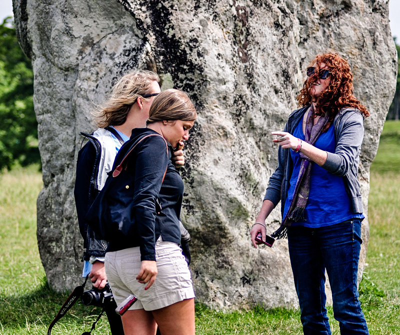 Three Visitors to Avebury Henge