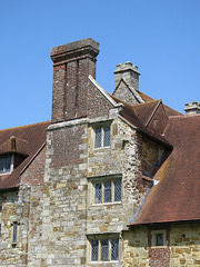 michelham priory, sussex   (53)c16  house from the south