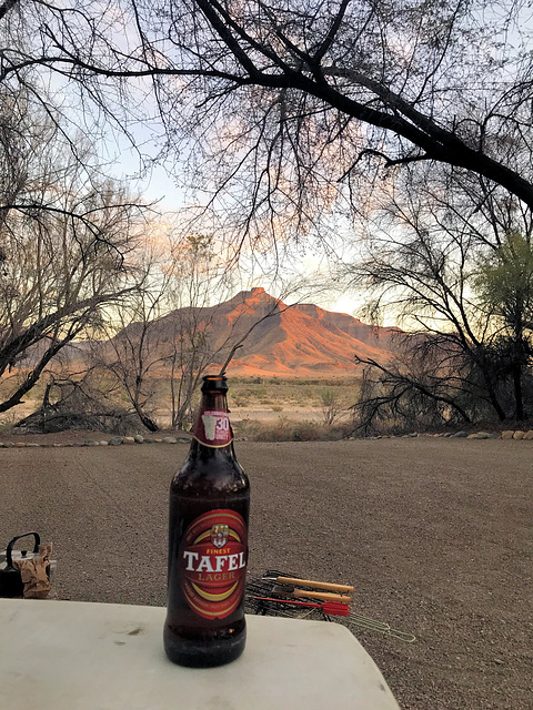 Tafelberg mit Tafellager