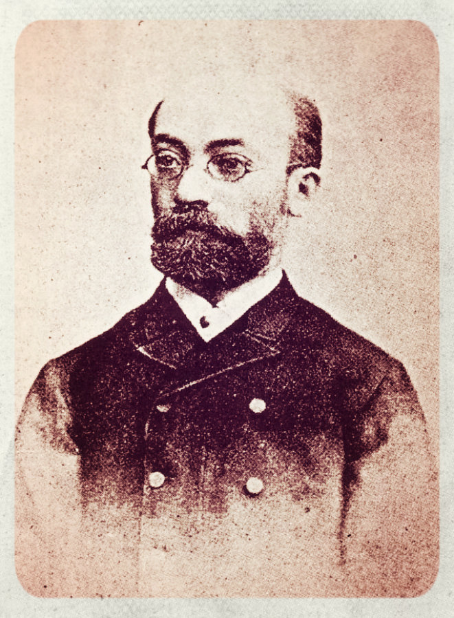 26jara d-ro L.L. Zamenhof en 1887 (en la jaro de la kreo de Esperanto)