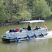 Pleasure Catamaran on the Saar River