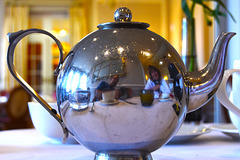 Teapot on the table