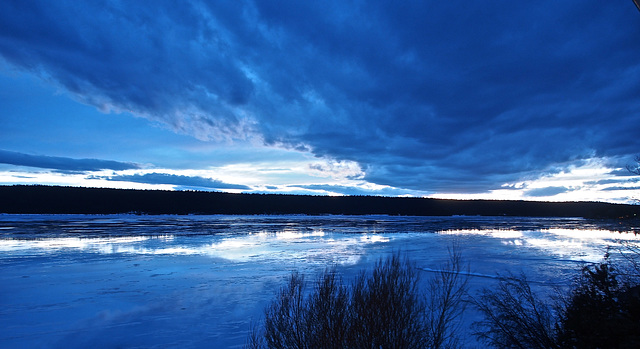 Lac La Hache - Evening shot.