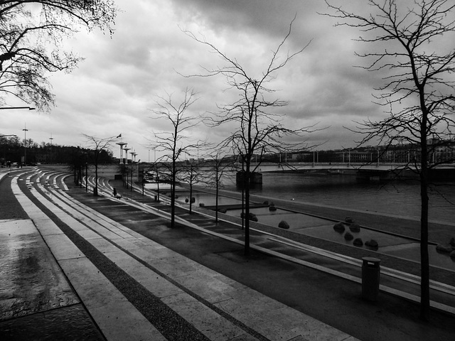 Lyon - rive gauche du Rhône