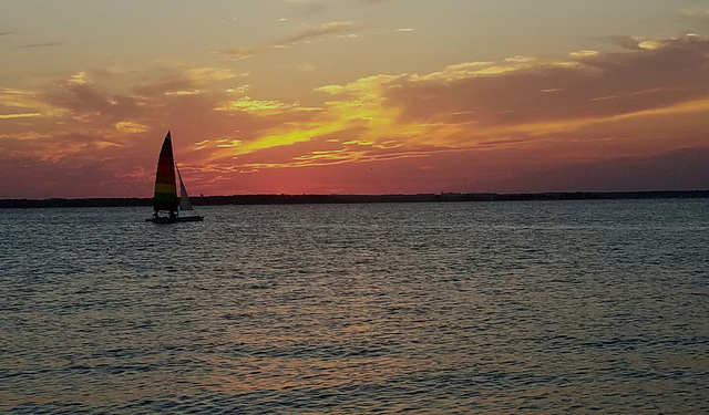 Sunset On The Bay