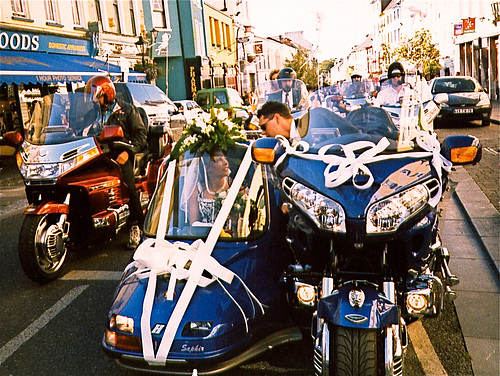 Bride in a Sidecar