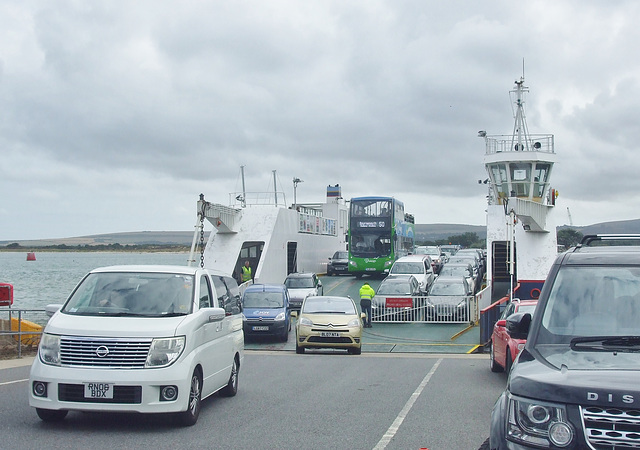 DSCF3936 More Bus 1705 (HJ16 HTA) on the ferry at Sandbanks - 30 Jul 2018 DSCF3936 More Bus 1705 (HJ16 HTA) on the ferry at Sandbanks - 30 Jul 2018