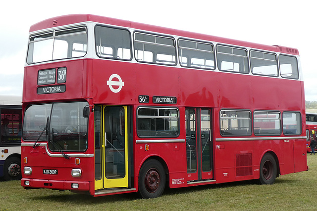 Preserved former London Transport MD60 (KJD 260P) at Showbus - 29 Sep 2019 (P1040706)