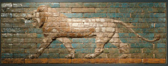 Babylonian Lion Facing Left in the Metropolitan Museum of Art, September 2019