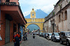 Antigua de Guatemala, Santa Catalina Arch and Volcano of Agua