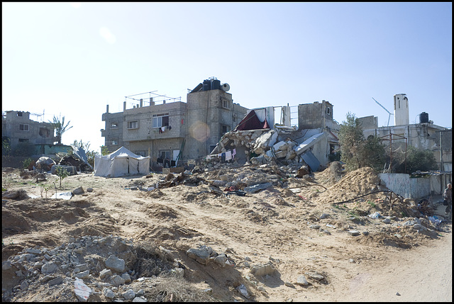 Gaza City devastation