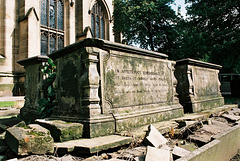 Memorial to Robert Smith of Grindley House, Penkridge,  St Peter's Churchyard, Stoke on Trent, Staffordshire