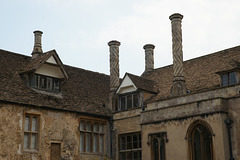 Lacock Abbey Courtyard